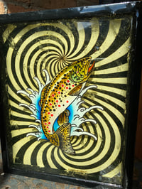 Image 1 of Original Artwork- Brown Trout 