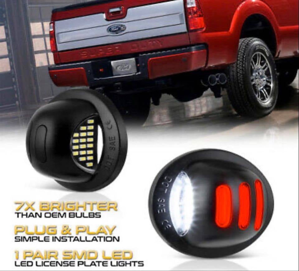 FORD LED PLATE LIGHTS HID Kitz
