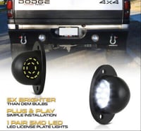 Image 2 of DODGE LED PLATE LIGHTS