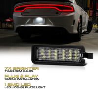 Image 3 of DODGE LED PLATE LIGHTS
