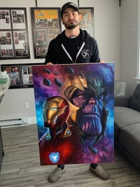 Image 2 of Endgame original oil painting 