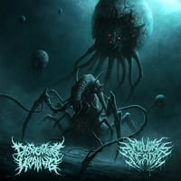 DISSOCIATIVE HEALING / REPULSIVE CREATION ‎– Rakka Split CD