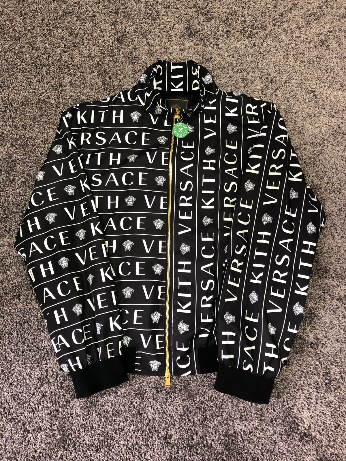 kith x versace jacket
