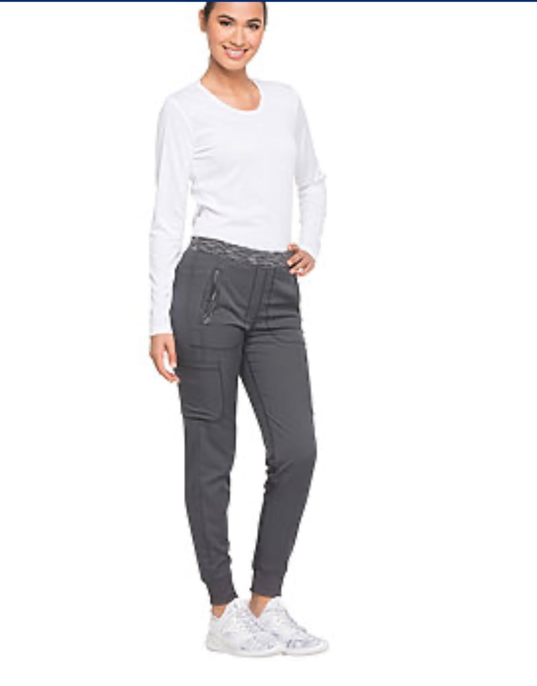 Dickies Dynamix Tapered Leg Jogger Scrub Pants With Melange Contrast | Scrubs Couture llc