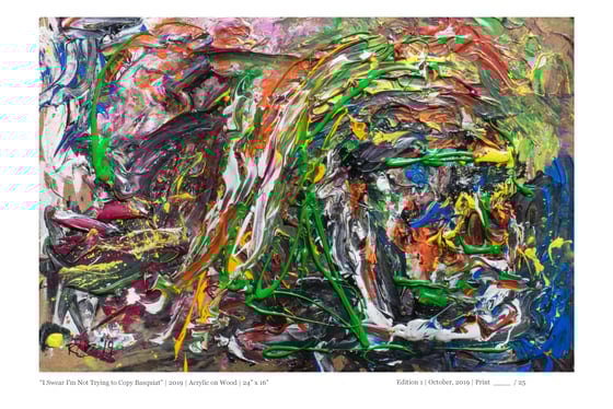 Image of ||| PRINT ||| - I Swear I'm Not Trying to Copy Basquiat