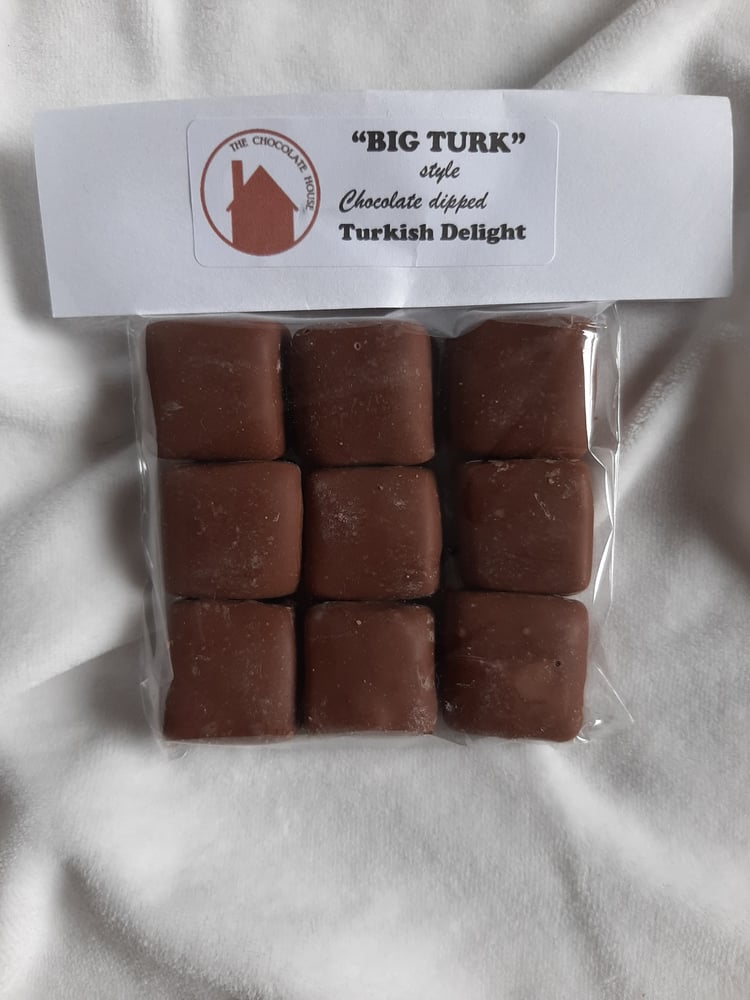 Image of Chocolate dipped turkish delight
