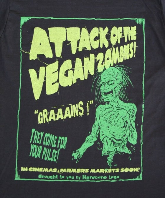 Image of Vegan Zombies ! Unisex Zip Hoodies