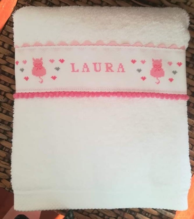Toalhas bordadas