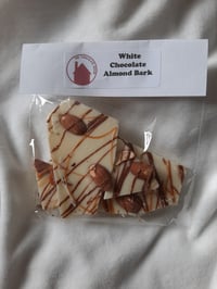 Image 2 of  White, dark or milk almond Bark and dark choc mint bark