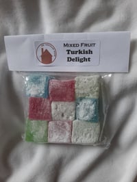 Image 1 of Mixed Fruit or Rose Turkish Delight