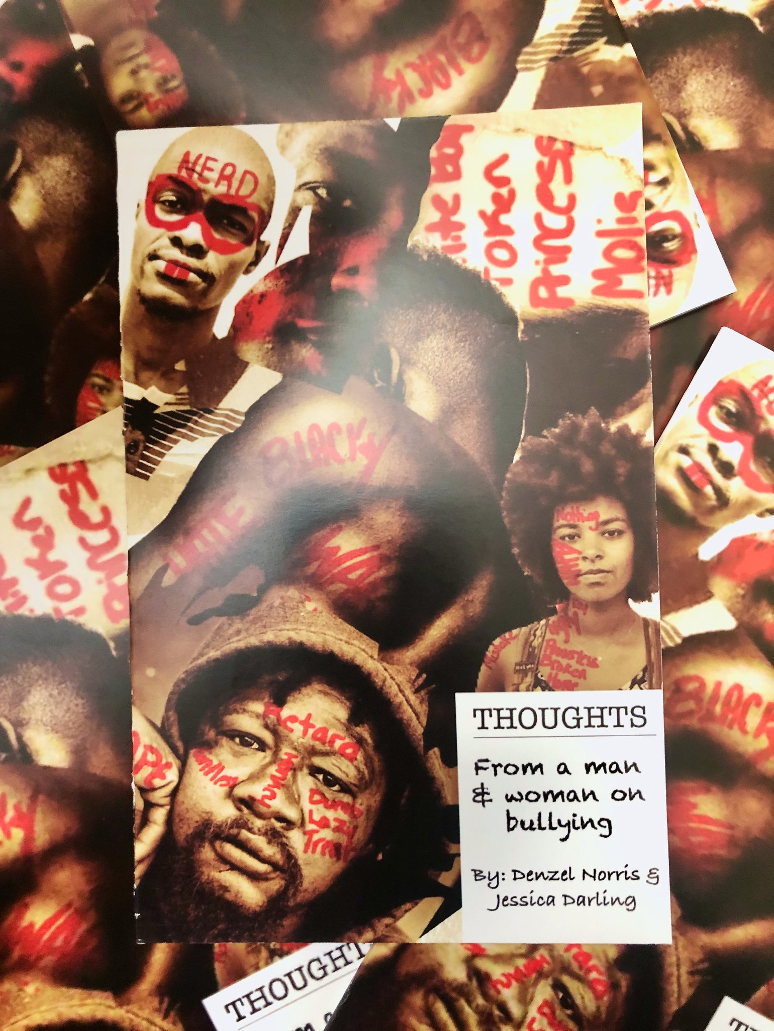 Image of THOUGHTS 💭: from a Man & Woman on Bullying (Paperback)