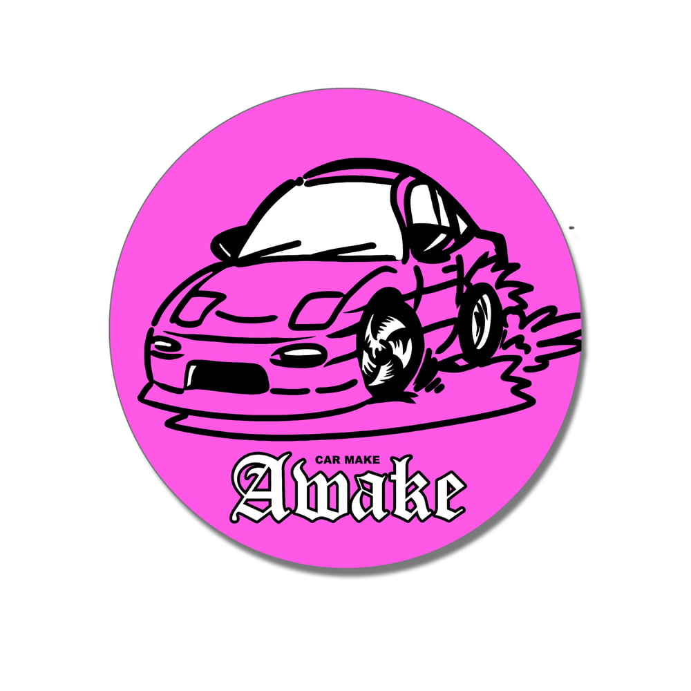 Image of Car Make AWAKE sticker