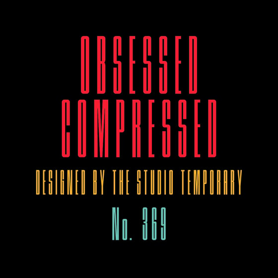 Image of Obsessed Compressed Typeface
