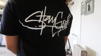 Image 3 of Stay Good Hand Drawn Tee (Black)