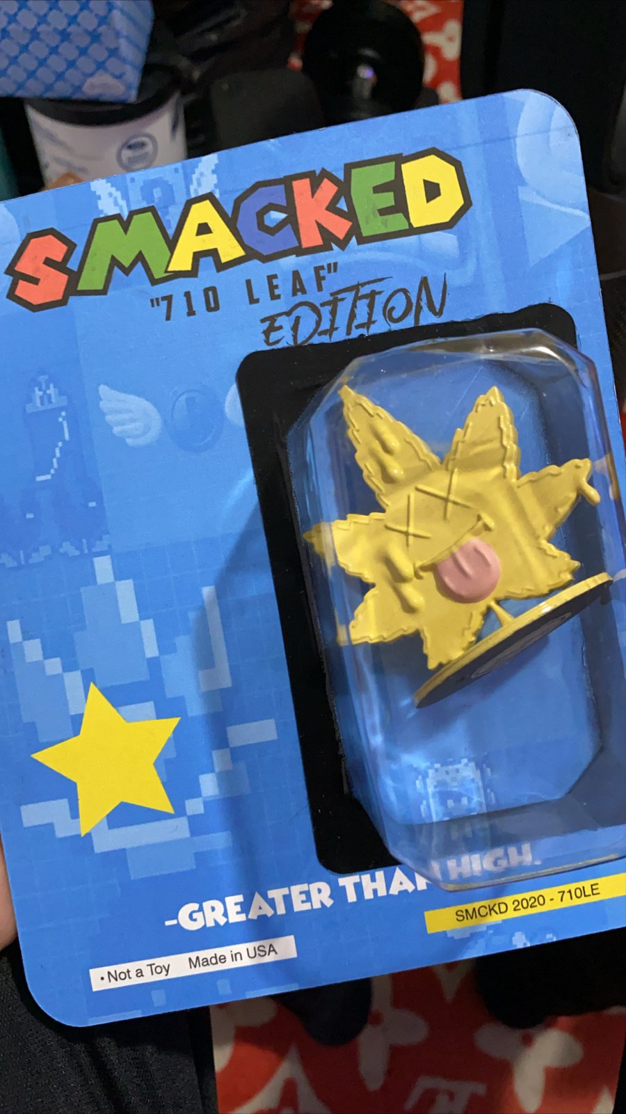 Image of Super Smacked “710 Leaf” collectible 