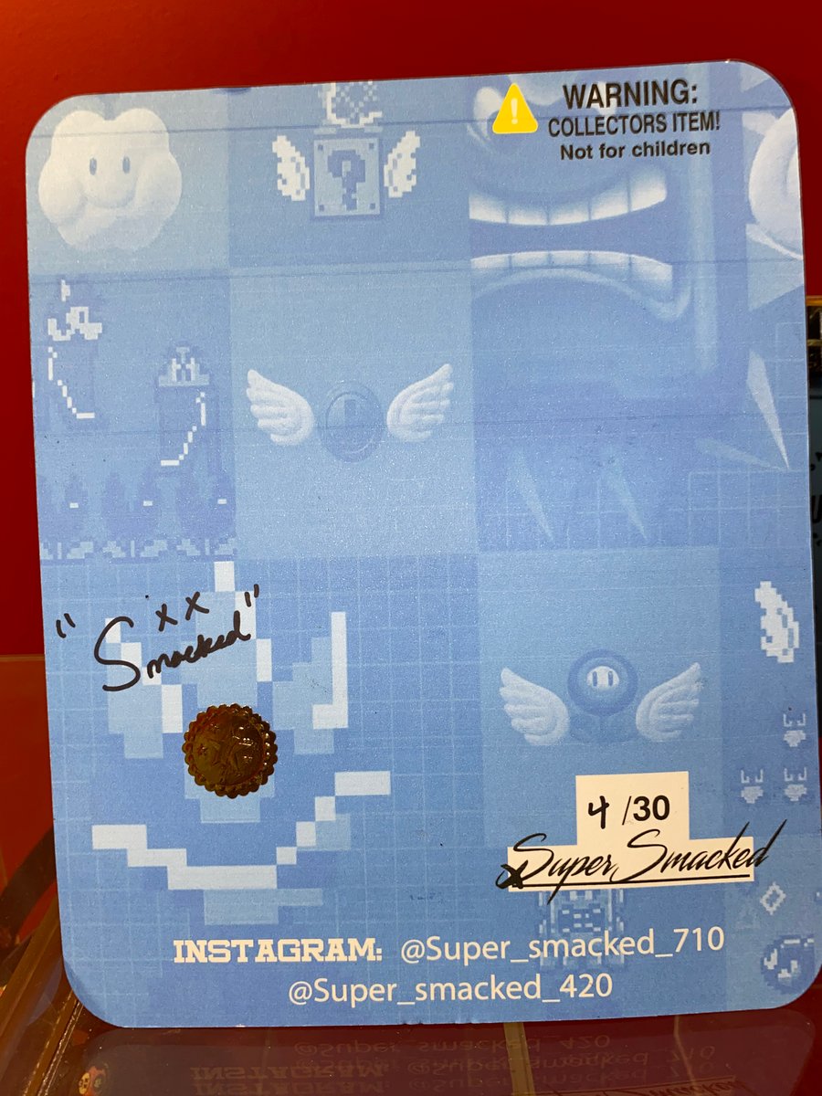 Image of Super Smacked “710 Leaf” collectible 