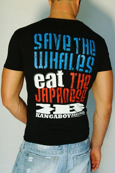 Image of Save The Whales and Bear Farming Sucks! - Unisex T-shirts - Women's Scoop Neck T-shirt