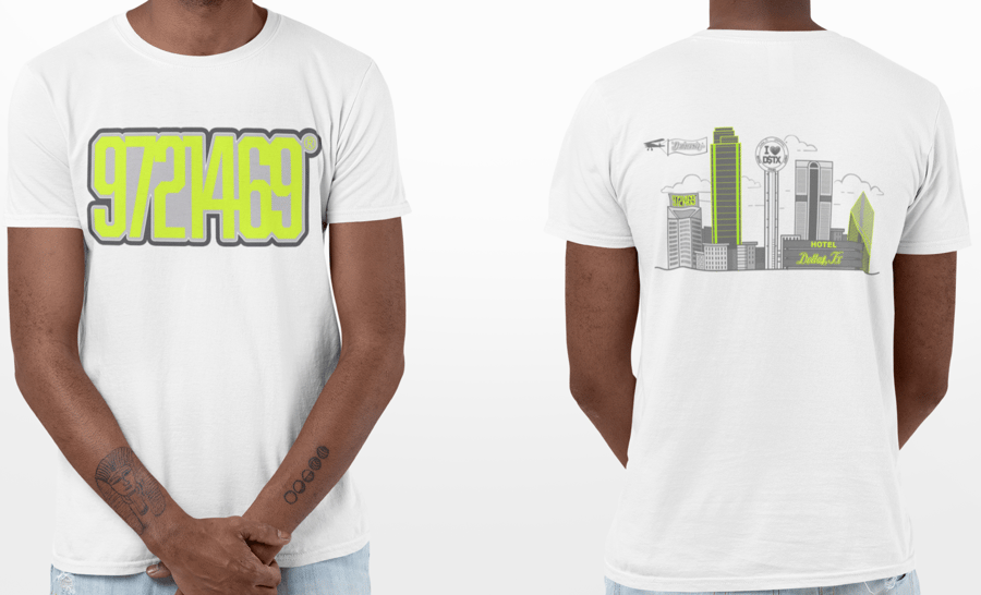 Image of Sky's the Limit - White T-Shirt