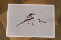 Image 1 of Long Tailed Tit Greeting Card