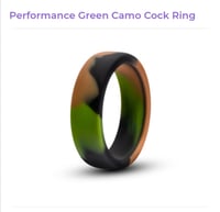 Green Camo Cock Ring