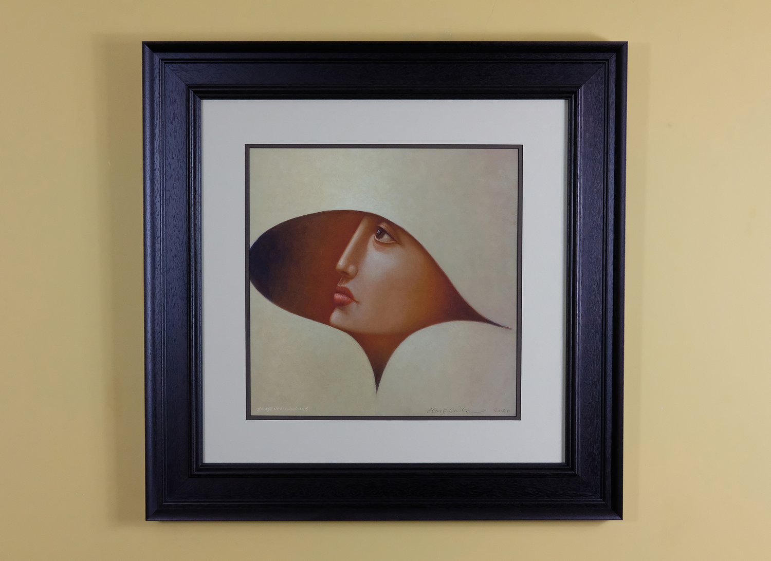 Image of GEORGE UNDERWOOD 'AHEAD OF THE CURVE' SIGNED LIMITED EDITION ART PRINT