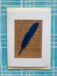 Image 1 of Feather and Script 