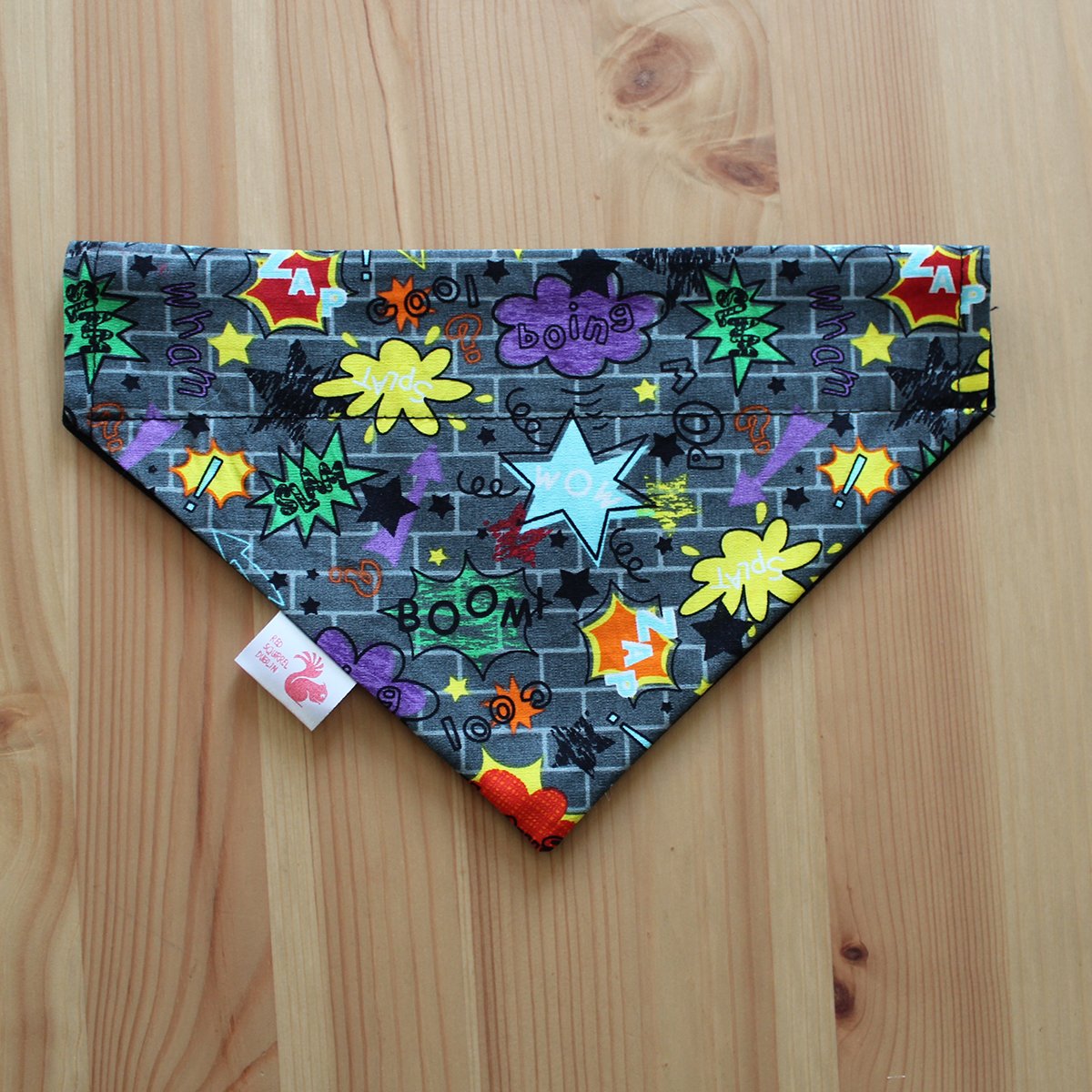 Image of Zap Boom Boing dog and cat bandana