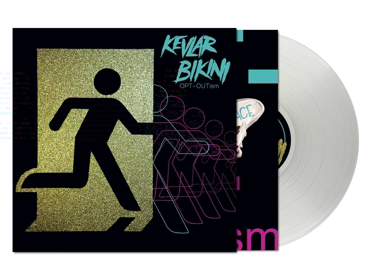 Clear or Splatter (Magenta/Turquoise) 12" Vinyl + FREE Download Code