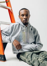 Image 4 of Grey Multicolor Hoodie