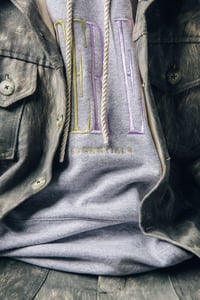 Image 2 of Grey Multicolor Hoodie