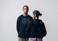 Image 3 of Black Rhinestone Long Sleeve Tee