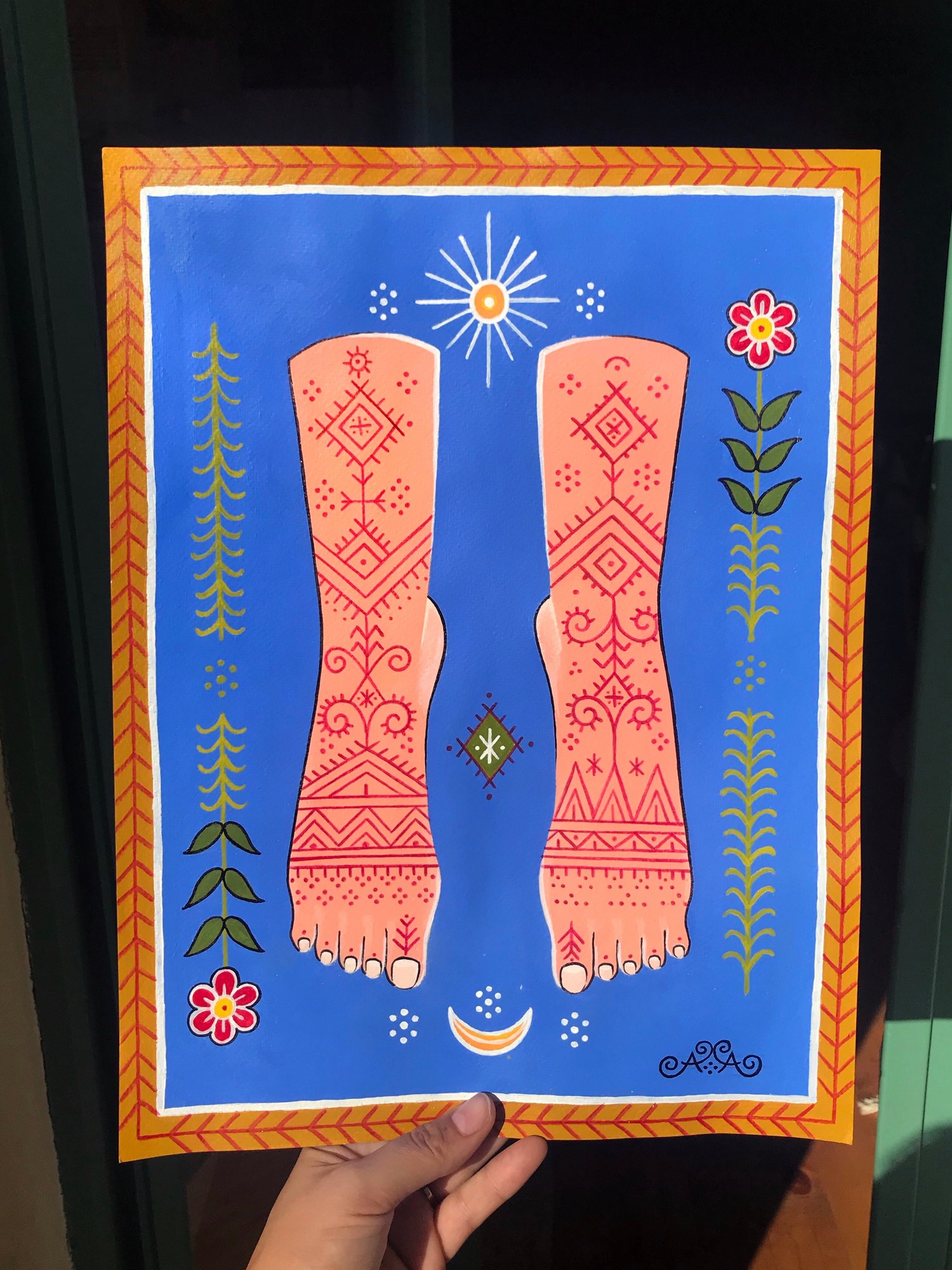 Image of Tribal feet