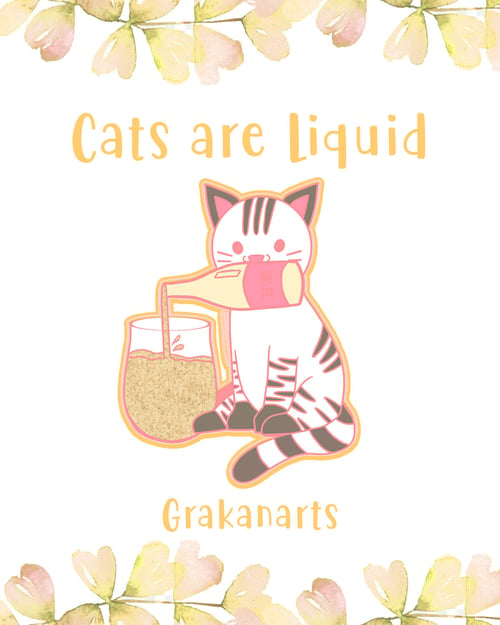 Image of Cats are Liquid Enamel Pin Series