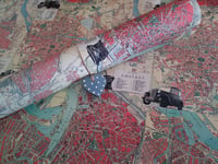 Decorative Paper Maps Collection 