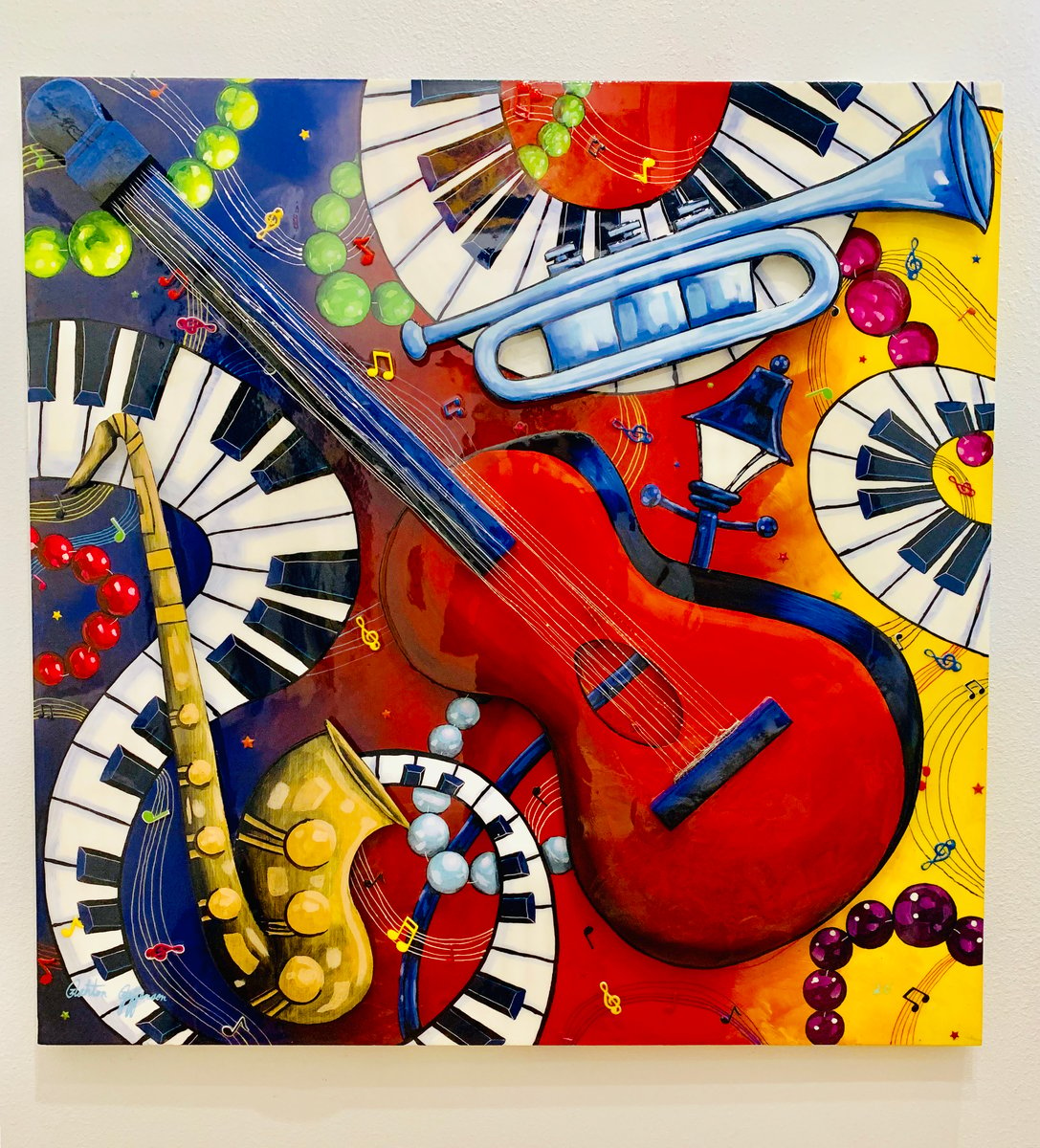 Ashton's Art — 3-D Jazzy Jazz