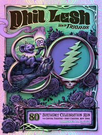 Image 4 of Phil Lesh and Friends 80th Birthday Celebration (postponed) Gig Poster