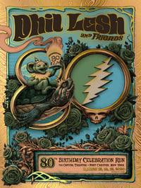 Image 2 of Phil Lesh and Friends 80th Birthday Celebration (postponed) Gig Poster