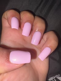Image 5 of  Pink baddies every day short gel press on set