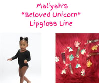 Maliyah’s Beloved Unicorn Lipgloss Keychain 