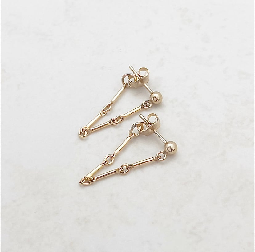 Image of CLIO earrings (GF)