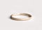 Image of A sweet rustic wedding band. 18k. Simple love. Bean