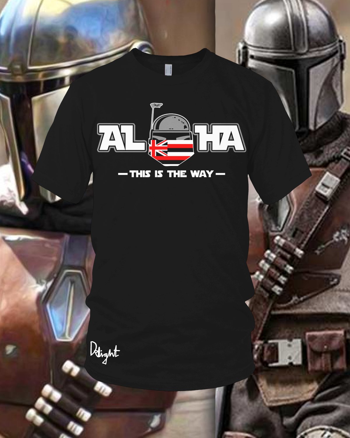 (Adults & Kids Sizes) Aloha - This is the Way Tee (Black)