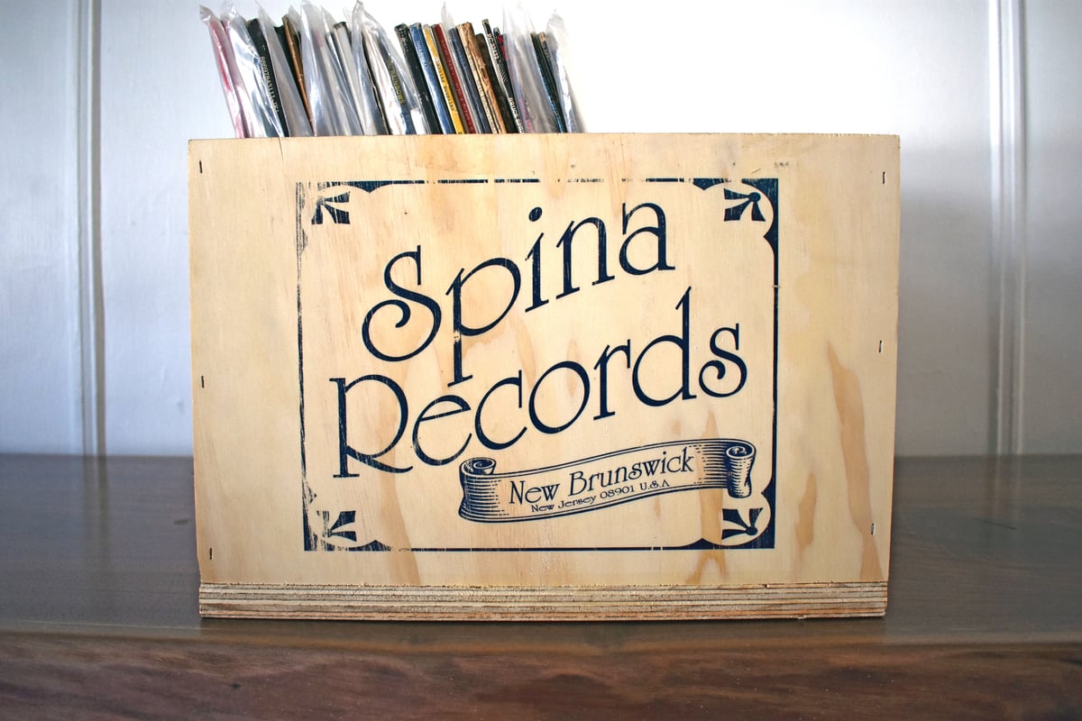 Spina Records Crate