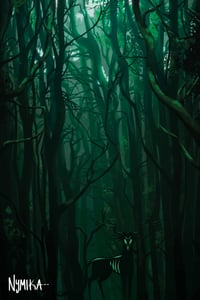 The Forest Creature - Original Art Print