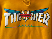Image 2 of Thrasher / Venture Collab Hoody Gold