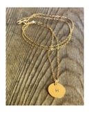 Image 2 of The "A to Z" - custom initial necklace//