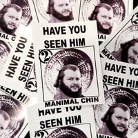 Two Felons "Manimal Chin" stickers