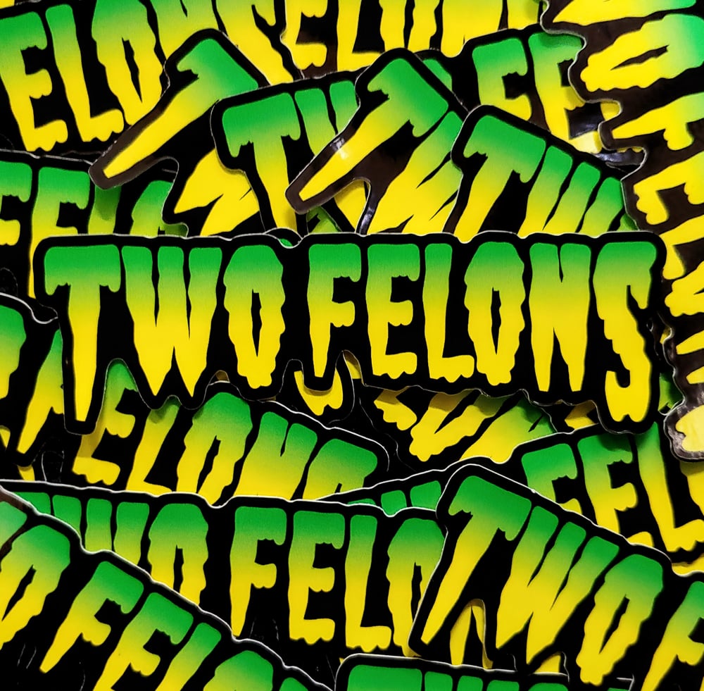 Two Felons Round Sticker pack | Two Felons Skate Shop