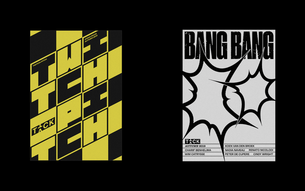 Image of Twitch-Pitch and BANG BANG Exhibition Poster Screenprints