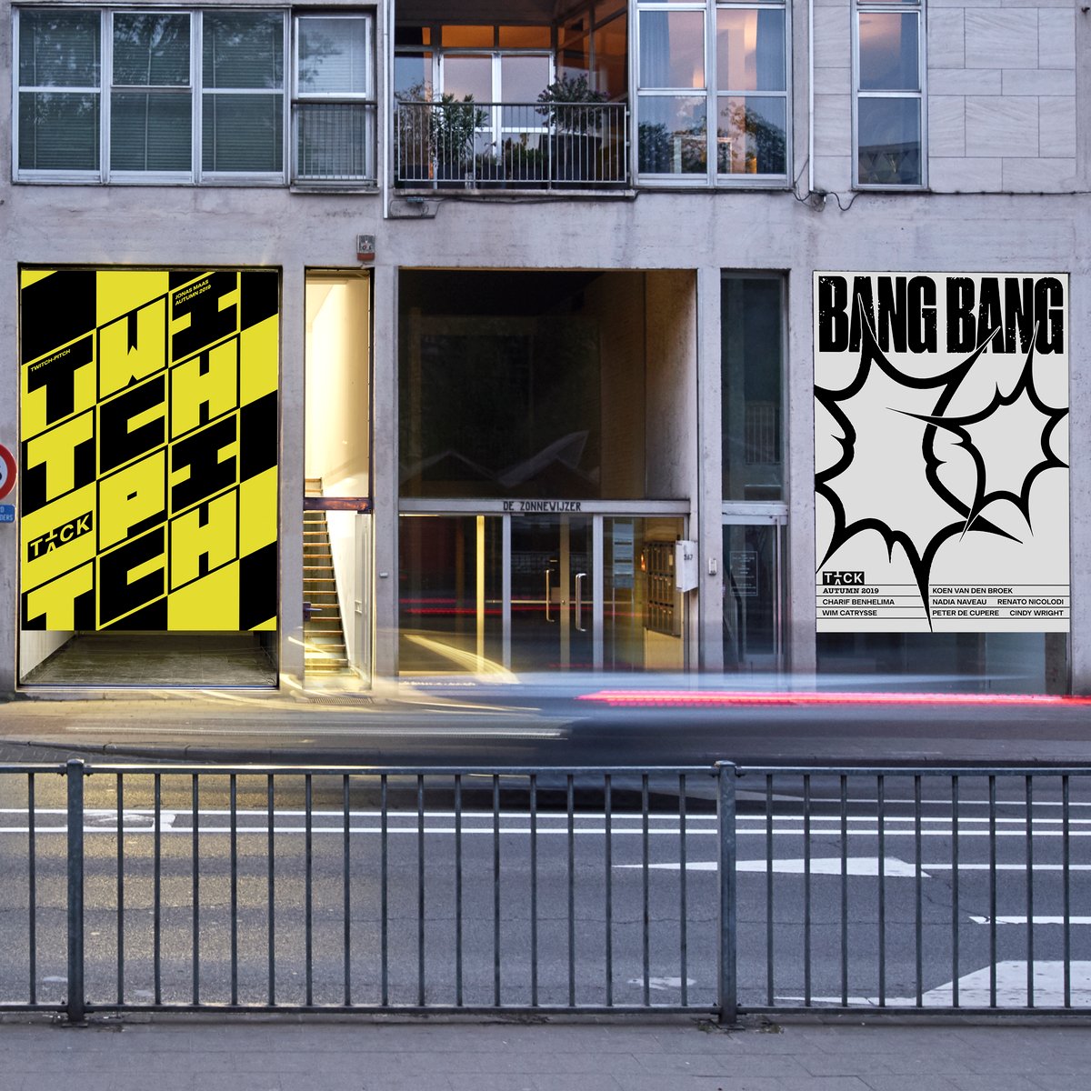 Image of Twitch-Pitch and BANG BANG Exhibition Poster Screenprints